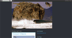 Desktop Screenshot of crsurfadventures.blogspot.com