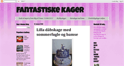 Desktop Screenshot of fantastiskekager.blogspot.com