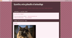Desktop Screenshot of kyranthia.blogspot.com