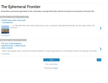 Tablet Screenshot of ephemeralfrontier.blogspot.com