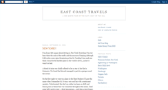 Desktop Screenshot of eastcoasttravel.blogspot.com