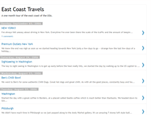 Tablet Screenshot of eastcoasttravel.blogspot.com