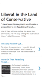 Mobile Screenshot of liberalinthelandofconservative.blogspot.com