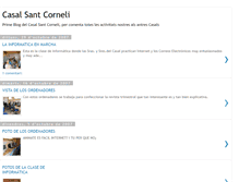 Tablet Screenshot of casalsancorneli.blogspot.com