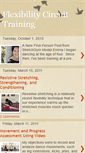 Mobile Screenshot of flexibilitycircuittraining.blogspot.com