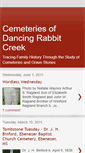 Mobile Screenshot of cemeteriesofdancingrabbitcreek.blogspot.com