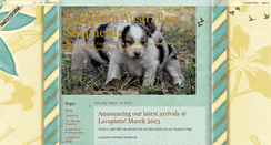 Desktop Screenshot of larapintaaussies.blogspot.com