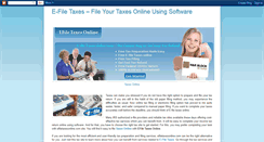 Desktop Screenshot of filetaxonline.blogspot.com