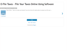 Tablet Screenshot of filetaxonline.blogspot.com