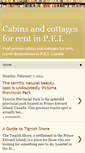 Mobile Screenshot of cottages-in-pei.blogspot.com