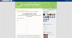 Desktop Screenshot of elclubdelossatiricos.blogspot.com