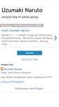 Mobile Screenshot of narutoandgara.blogspot.com