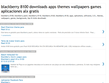 Tablet Screenshot of blackberry8100-pearl.blogspot.com