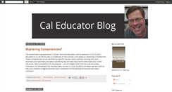 Desktop Screenshot of calteacherblog.blogspot.com