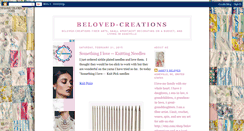 Desktop Screenshot of beloved-creations.blogspot.com