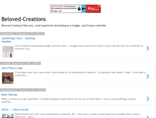 Tablet Screenshot of beloved-creations.blogspot.com