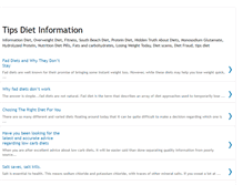Tablet Screenshot of info-diets.blogspot.com