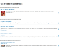 Tablet Screenshot of labibliodevillarrobledo.blogspot.com