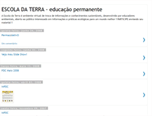 Tablet Screenshot of escoladaterra.blogspot.com