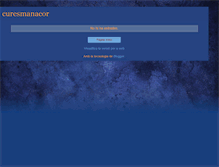 Tablet Screenshot of curesmanacor.blogspot.com