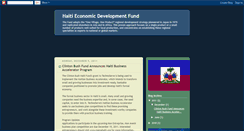 Desktop Screenshot of haitieconomicdevelopmentfund.blogspot.com