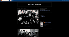 Desktop Screenshot of maximeblesin.blogspot.com