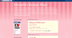 Desktop Screenshot of michellesrecipeplace-michie.blogspot.com