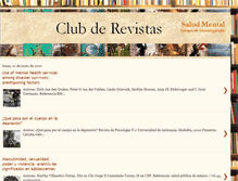 Tablet Screenshot of clubderevistasgruposaludmental.blogspot.com