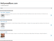 Tablet Screenshot of nollywoodrave.blogspot.com