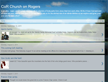 Tablet Screenshot of churchonrogers.blogspot.com