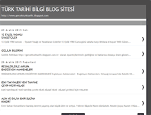 Tablet Screenshot of gercekturktarihi.blogspot.com