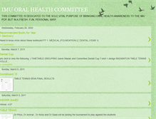 Tablet Screenshot of imuoralhealth.blogspot.com