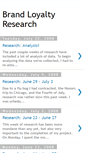 Mobile Screenshot of brandloyaltyresearch.blogspot.com