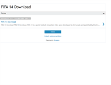 Tablet Screenshot of fifa14download1.blogspot.com