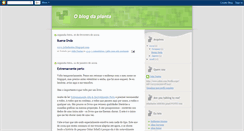Desktop Screenshot of blogdaplanta.blogspot.com