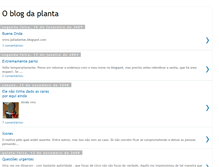 Tablet Screenshot of blogdaplanta.blogspot.com