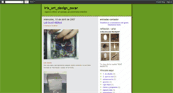 Desktop Screenshot of iris-art-design-oscar.blogspot.com