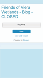 Mobile Screenshot of friendsofvierawetlands.blogspot.com