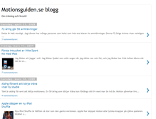 Tablet Screenshot of motionsguiden.blogspot.com