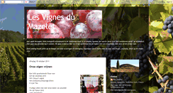 Desktop Screenshot of domainedumazelet.blogspot.com