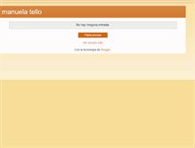 Tablet Screenshot of manuelatello.blogspot.com