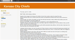 Desktop Screenshot of chiefskansascity.blogspot.com