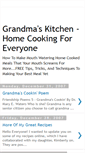 Mobile Screenshot of grandmashomecooking.blogspot.com