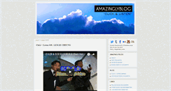 Desktop Screenshot of amazinglyblog.blogspot.com