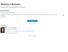 Tablet Screenshot of digital-bisnis.blogspot.com