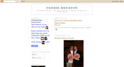 Desktop Screenshot of foodiehouston.blogspot.com