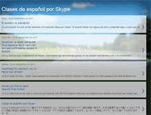 Tablet Screenshot of espagnolporskype.blogspot.com