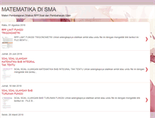 Tablet Screenshot of matematikadisma.blogspot.com