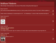 Tablet Screenshot of kraftansvankrets.blogspot.com