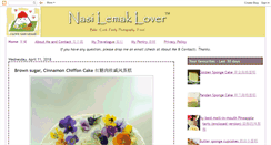 Desktop Screenshot of nasilemaklover.blogspot.com